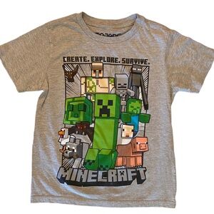 Mojang Studios Minecraft T-Shirt Kids Size S